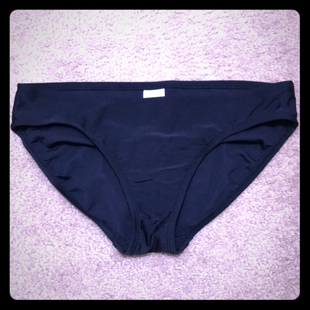 Merona black bikini bottom